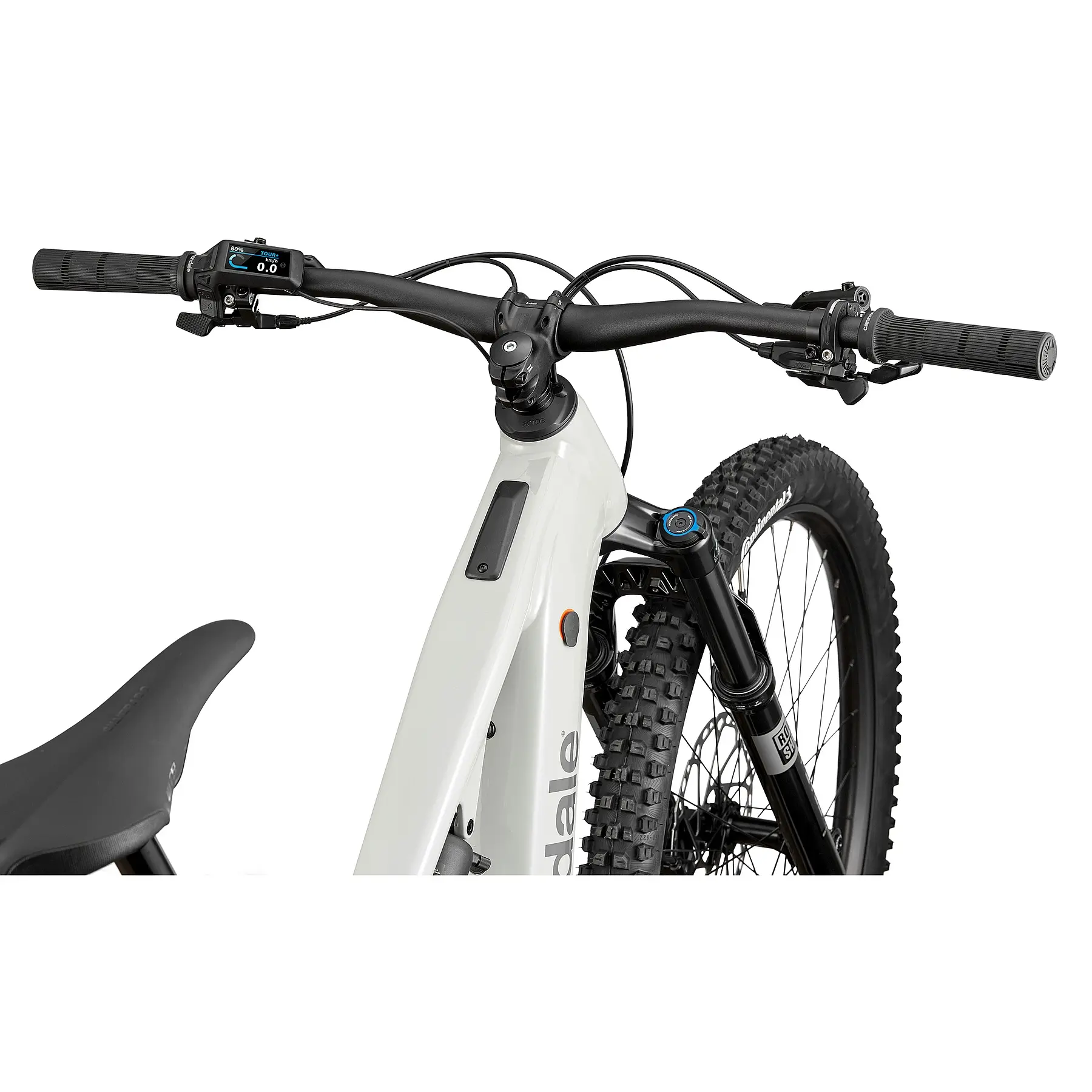 Bicicleta eléctrica de montaña Cannondale Moterra Neo 3 con Shimano Cues y batería Bosch de 800Wh