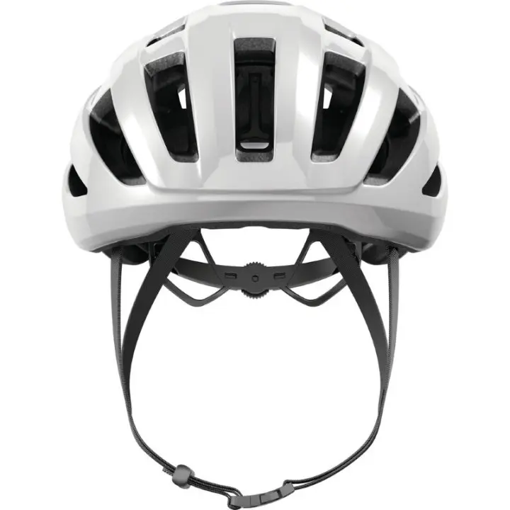 abus-91930-powerdome-shiny-white-d-1457282 Casco de ciclismo de carretera Abus Powerdome fabricado en Italia