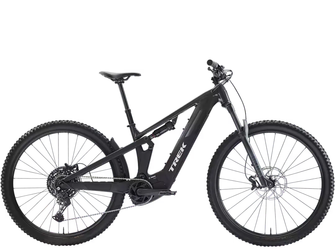 Bicicleta eléctrica de montaña con doble suspensión Trek Superfly+ FS en Bikes Click