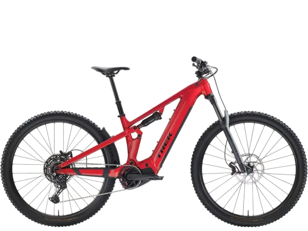 Bicicleta eléctrica de montaña con doble suspensión Trek Superfly+ FS en Bikes Click