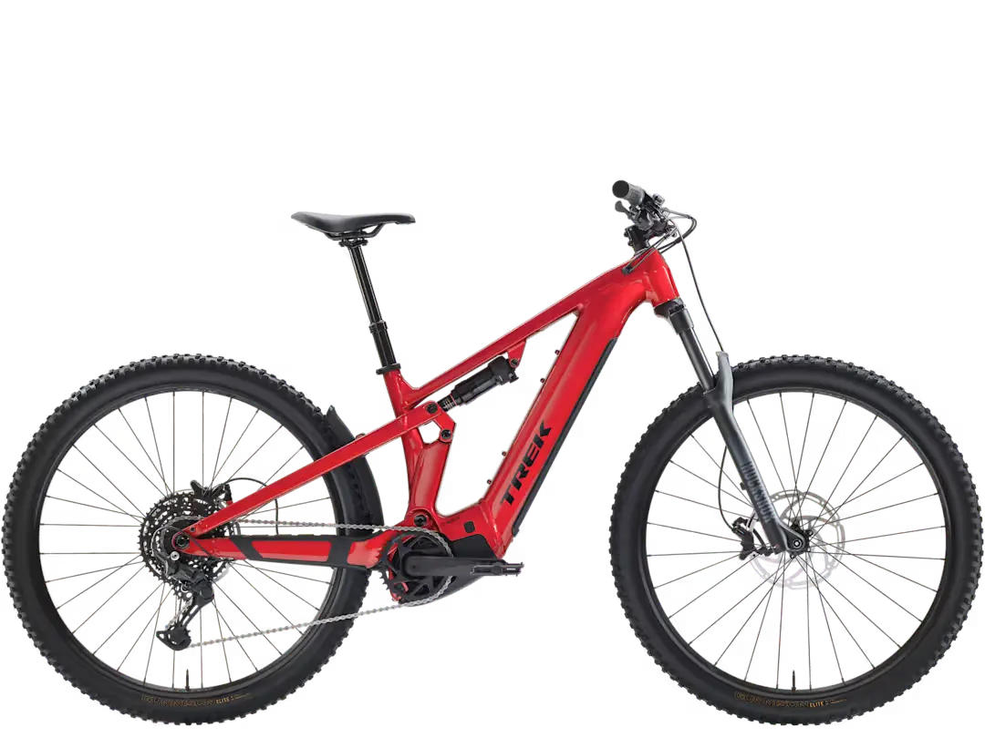 Bicicleta eléctrica de montaña con doble suspensión Trek Superfly+ FS en Bikes Click