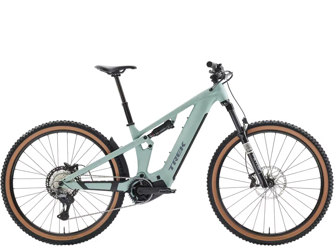 Bicicleta eléctrica de montaña de doble suspensión Powerfly+ FS 5 Gen 4 en Bikes Click