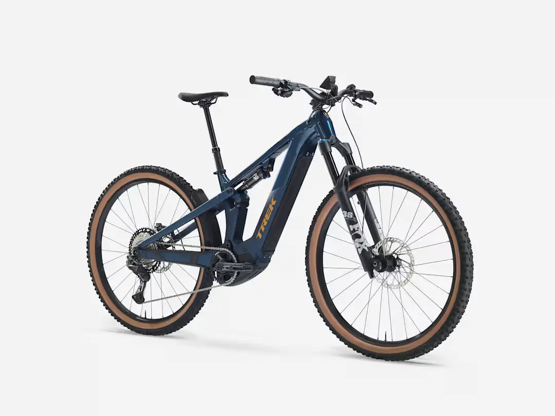 Bicicleta eléctrica de montaña Trek Powerfly+ FS 8 Gen 4 con cambio inalámbrico en Bikes Click
