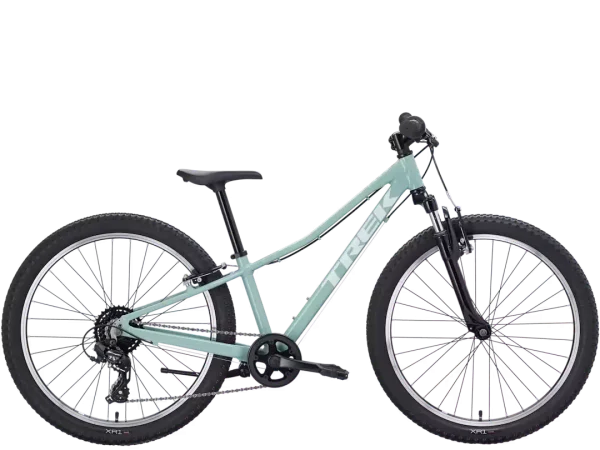 Bicicleta infantil de montaña de aluminio Trek Precaliber 24 con suspensión en Bikes Click