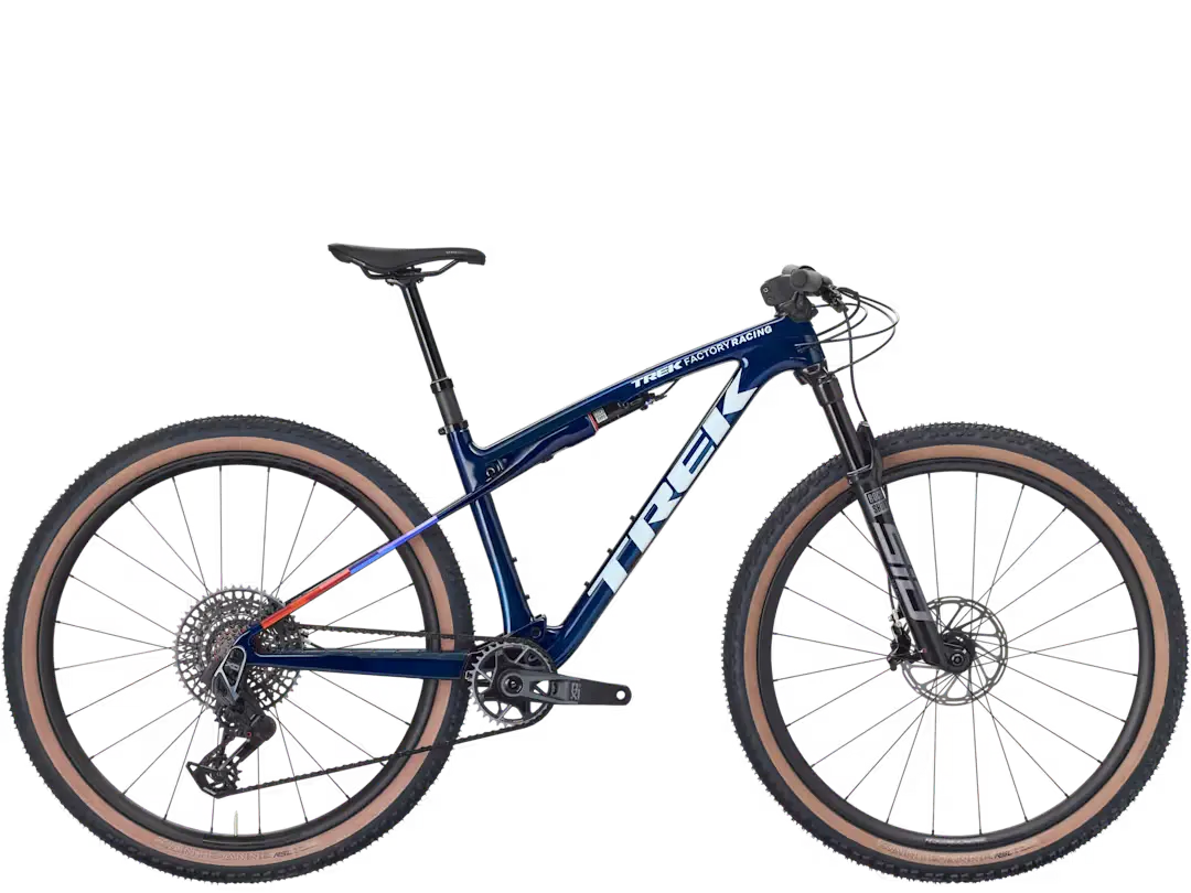 Bicicleta de montaña de carbono Trek Supercaliber SLR 9.8 X0 AXS T-Type Gen 2 en Bikes Click