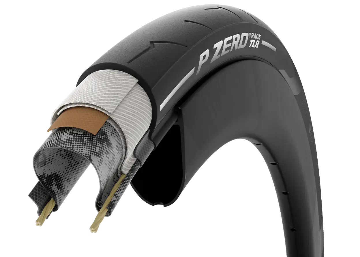 Cubierta de carretera Pirelli P Zero Tubeless Ready de alto rendimiento