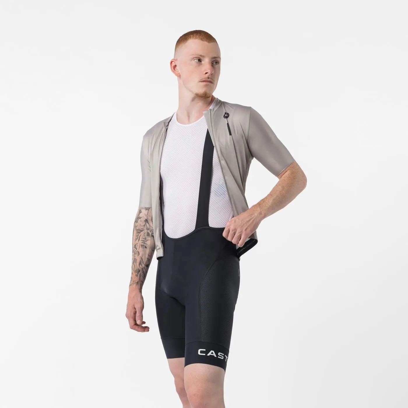Culotte castelli competizione bibshort de ciclismo con badana KISS Air2 en Bikes Click