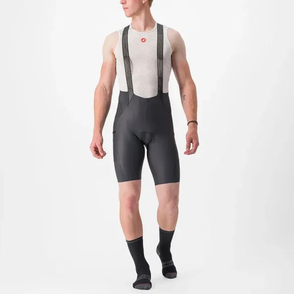 Culotte castelli free unlimited de ciclismo gravel con bolsillos en Bikes Click