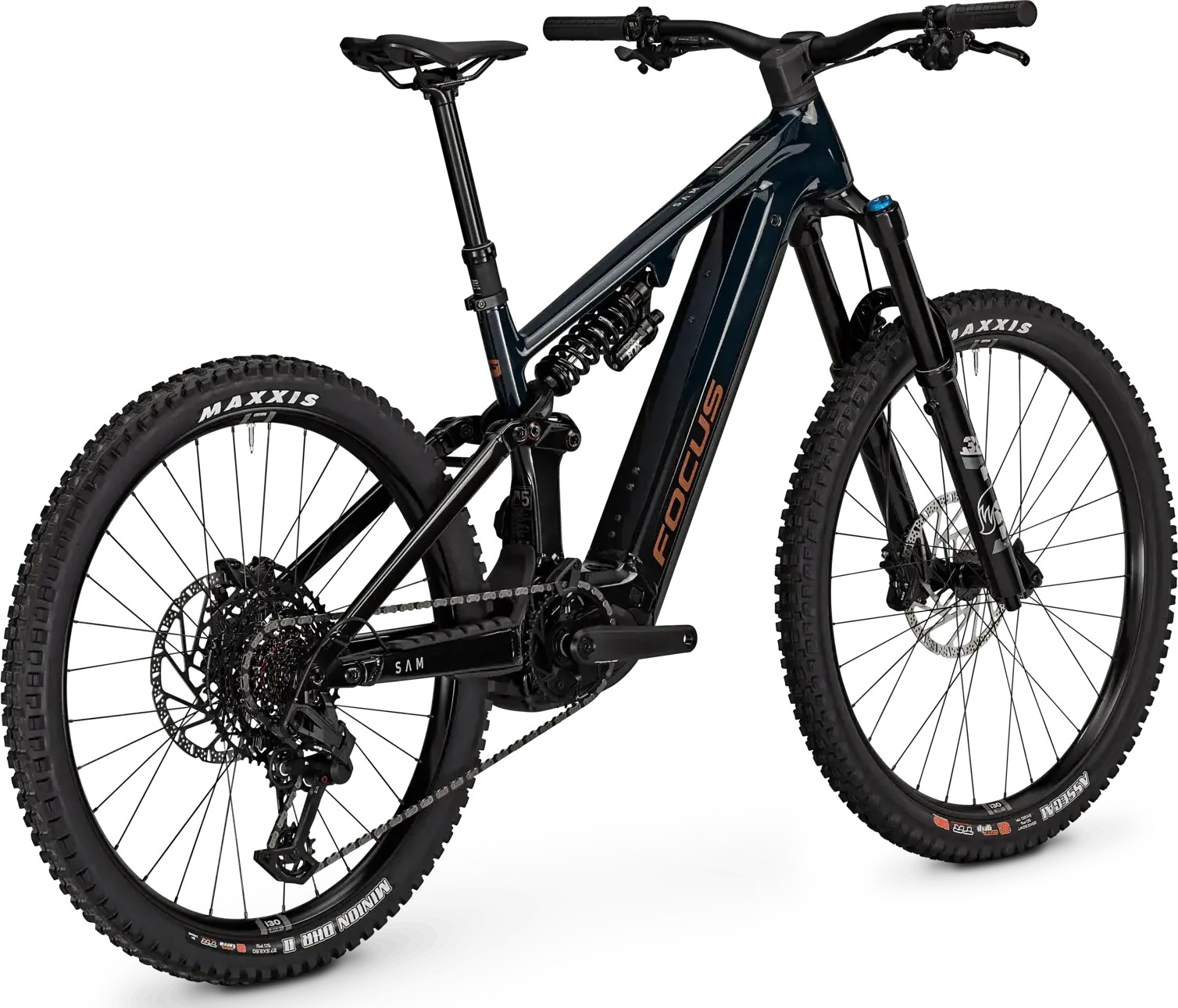 Bicicleta electrica de enduro focus sam 8 con bateria de 800wh para mtb en Bikes Click