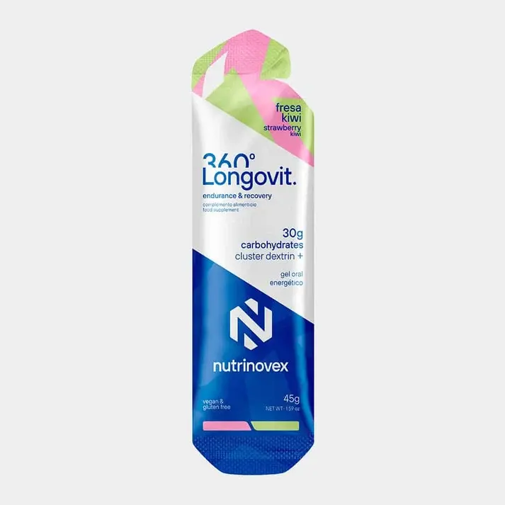Gel energetico de alta carga longovit 360 gel 30 50g cho de nutrinovex en Bikes Click