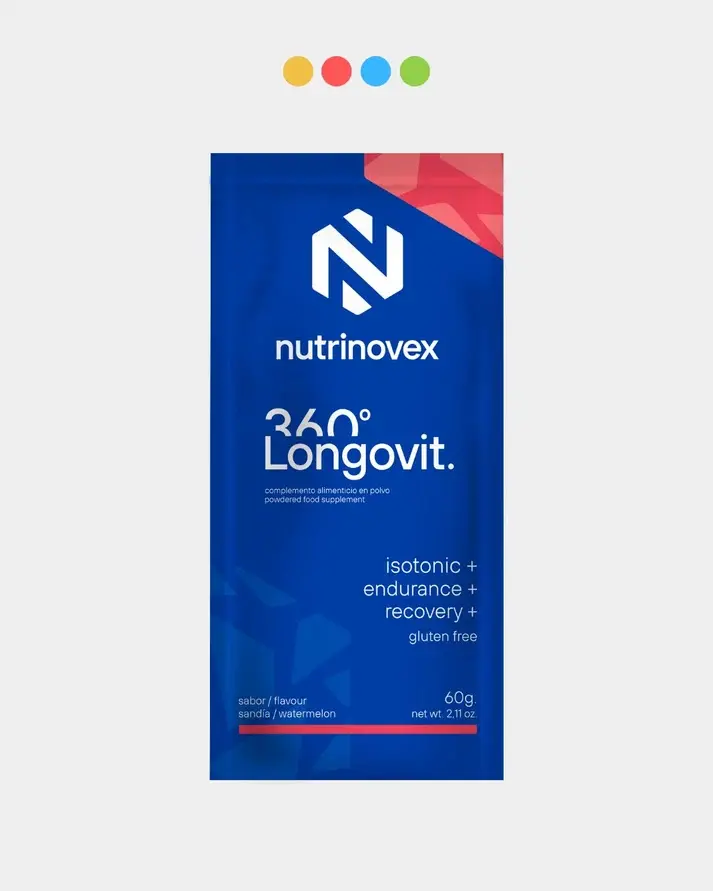 Bebida isotonica y energetica longovit 360 drink de nutrinovex en Bikes Click