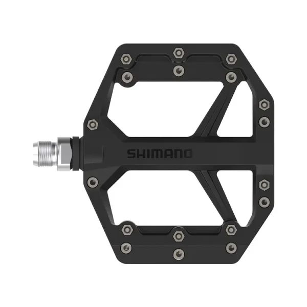 Pedales shimano gr400 de plataforma en resina para bicicleta de montaña en Bikes Click