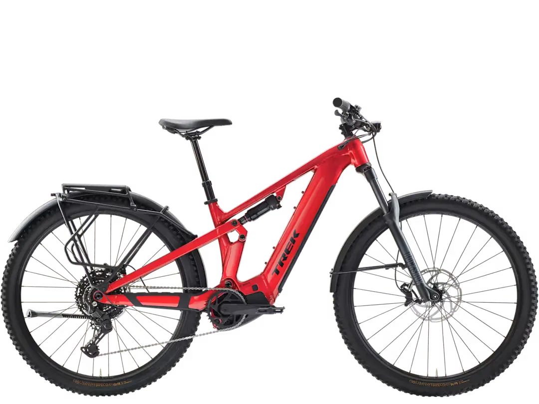 Bicicleta electrica de montana trek powerfly fs 4 equipped 800 gen 4 con luces y portabultos en Bikes Click