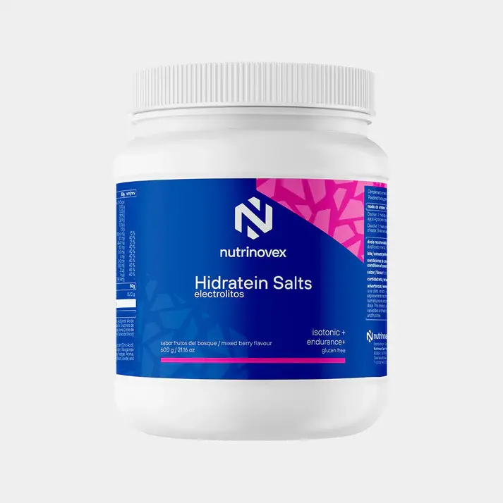 Sales minerales en polvo hidratein salts nutrinovex para ciclismo en Bikes Click