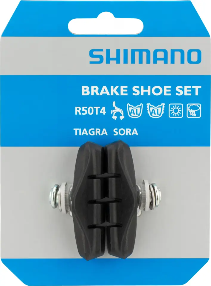 Zapatas de freno shimano R50T4 para puentes Tiagra y Sora en Bikes Click