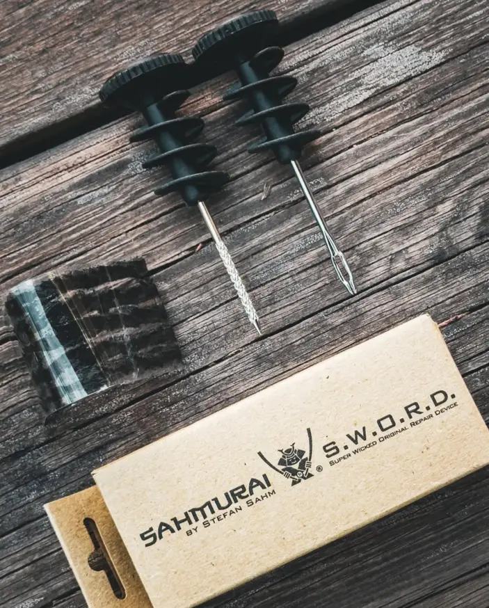 Kit reparacion sahmurai sword para tubeless oculto en manillar en Bikes Click