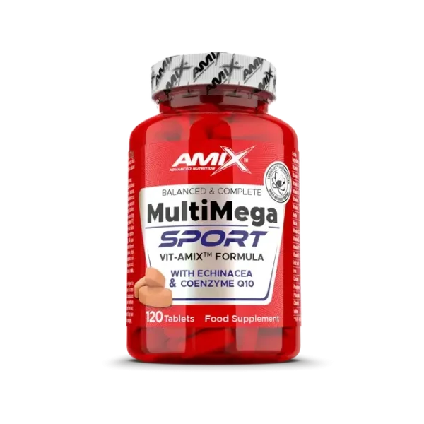 Multivitaminico amix multi megastack 120 tabs de nutricion deportiva en Bikes Click