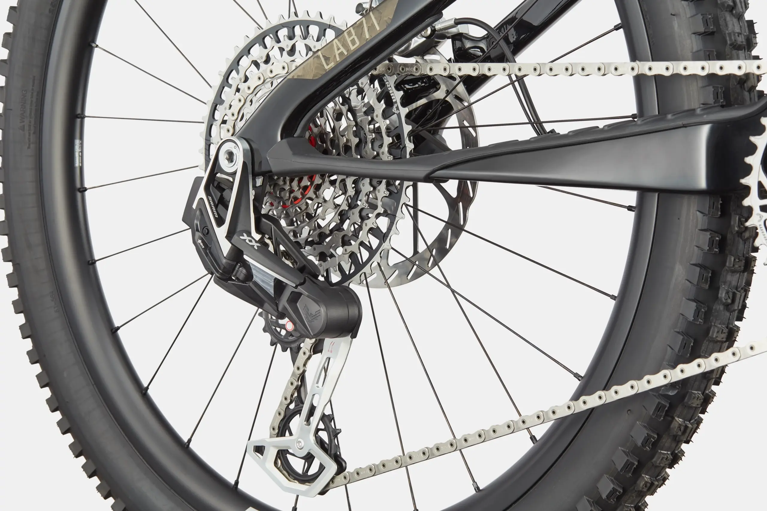 Transmisión inalámbrica SRAM XX Eagle AXS en Cannondale Moterra SL LAB71
