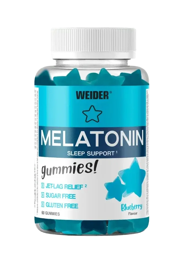 Melatonina gominolas weider arandano suplemento para el descanso en Bikes Click
