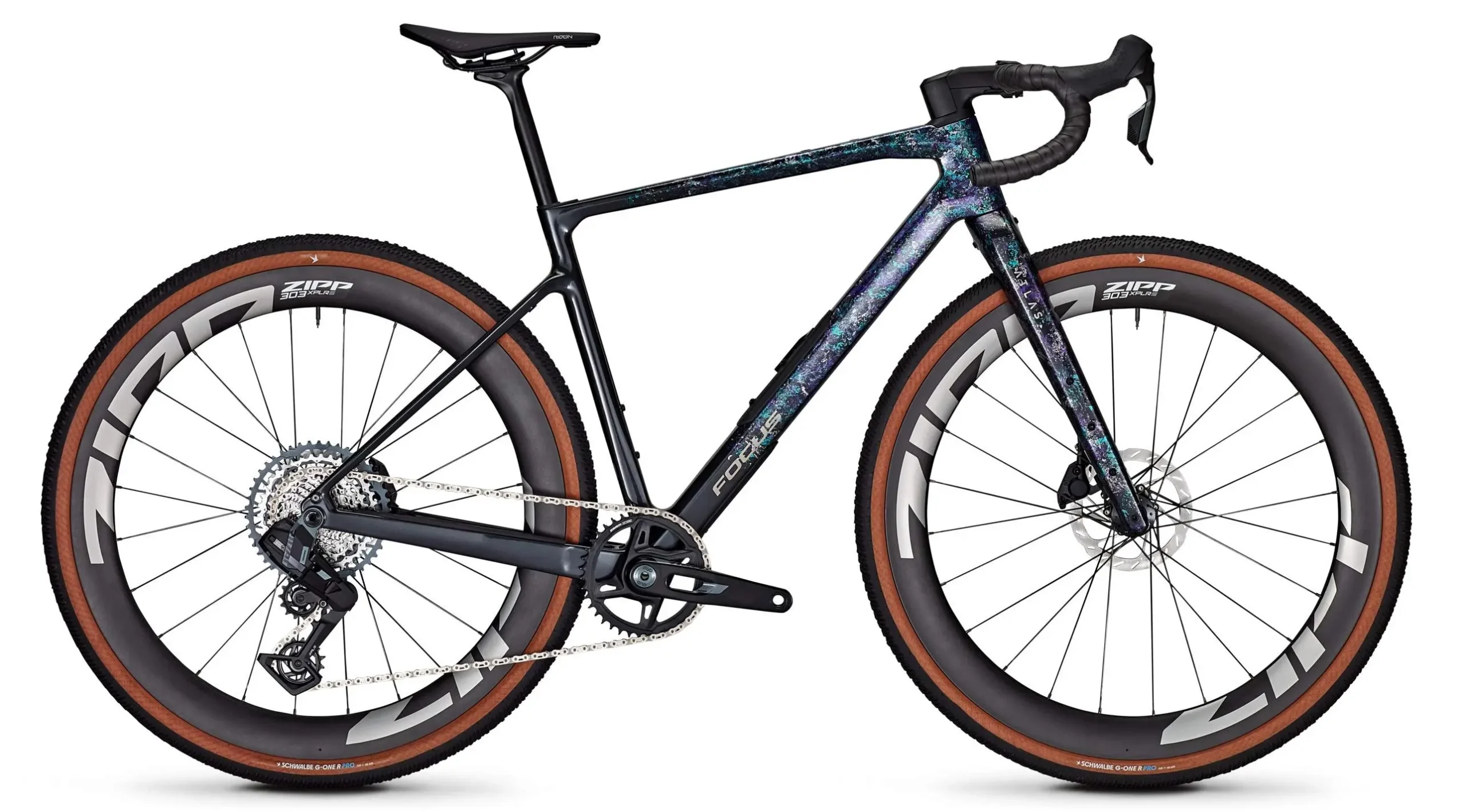 Bicicleta focus atlas 89 de carbono para gravel con grupo sram rival ax en Bikes Click